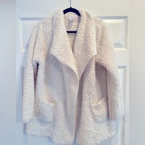 LARGE (12/14) Secret Treasures winter white fluffy sleepwear